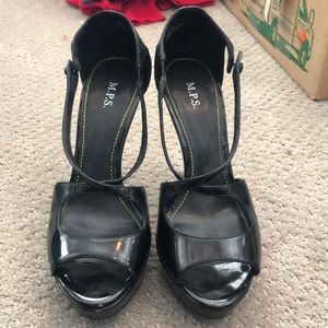 Black Platform Heels